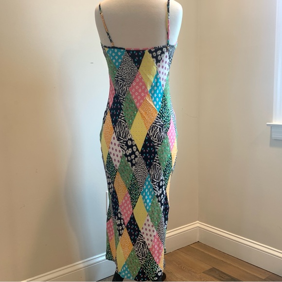 RIXO forTarget Sleeveless Patchwork Slip Dress Size XS - Picture 6 of 14